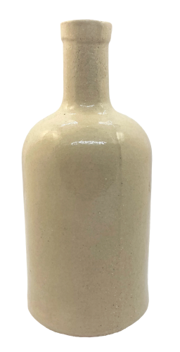 Wazon / butelka - motyw roślinny - liście kaliny