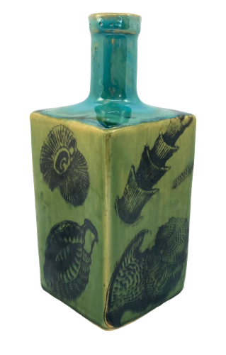 Wazon / butelka prostokątna - Talamophora- Ernst Haeckel