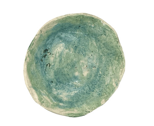 Talerzyk w stylu wabi-sabi