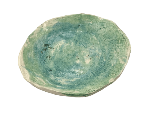 Talerzyk w stylu wabi-sabi