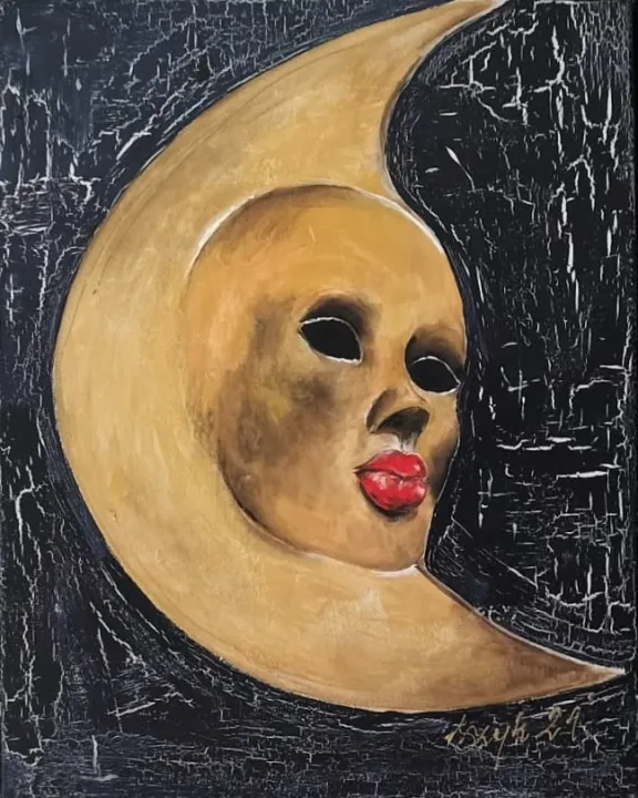 Dorota Komborska-Szewczyk. Obraz. Akryl na płótnie. 40/50