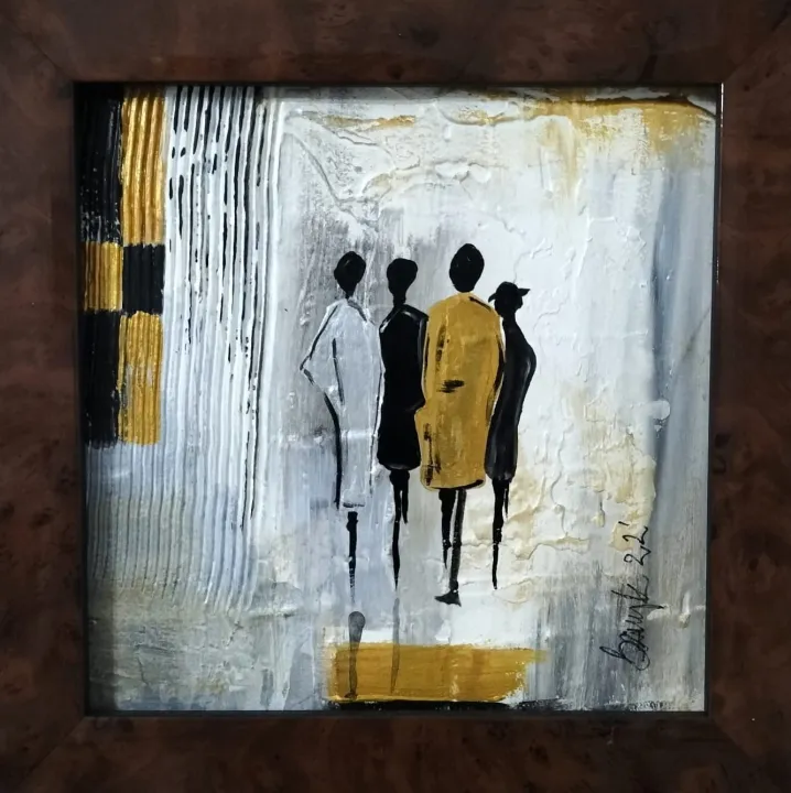 Dorota Komborska-Szewczyk. Obraz. Akryl na desce. 15/15