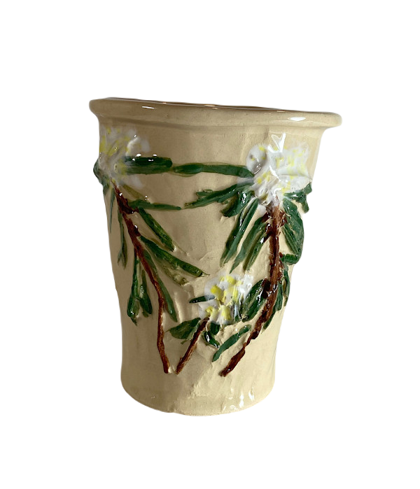 Mokradłowy kubek -225 ml - bagno zwyczajne - ręcznie malowany