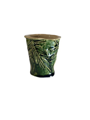 Mokradłowy kubek -125 ml - bagno zwyczajne - butelkowa zieleń
