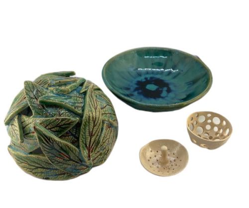 Kadzielnik - kadzielnica - kalina sztywnolistna - zestaw czteroelementowy